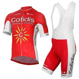 2017 Cofidis Fahrradbekleidung Satz Radtrikot Kurzarm+Kurz Trägerhose 254BGXN 2017 Cofidis Fahrradbekleidung Satz Radtrikot Kurzarm+Kurz Trägerhose 254BGXN