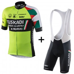 2017 Euskadi Fahrradbekleidung Satz Radtrikot Kurzarm+Kurz Trägerhose 541SVKH 2017 Euskadi Fahrradbekleidung Satz Radtrikot Kurzarm+Kurz Trägerhose 541SVKH