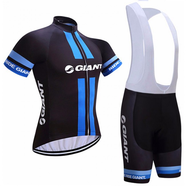 2017 Giant Fahrradbekleidung Satz Radtrikot Kurzarm+Kurz Trägerhose Schwarz 340VLET 2017 Giant Fahrradbekleidung Satz Radtrikot Kurzarm+Kurz Trägerhose Schwarz 340VLET