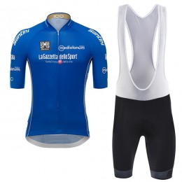 Giro d'Italia 2017 Blau Fahrradbekleidung Satz Radtrikot Kurzarm+Kurz Trägerhose 975LORS Giro d'Italia 2017 Blau Fahrradbekleidung Satz Radtrikot Kurzarm+Kurz Trägerhose 975LORS