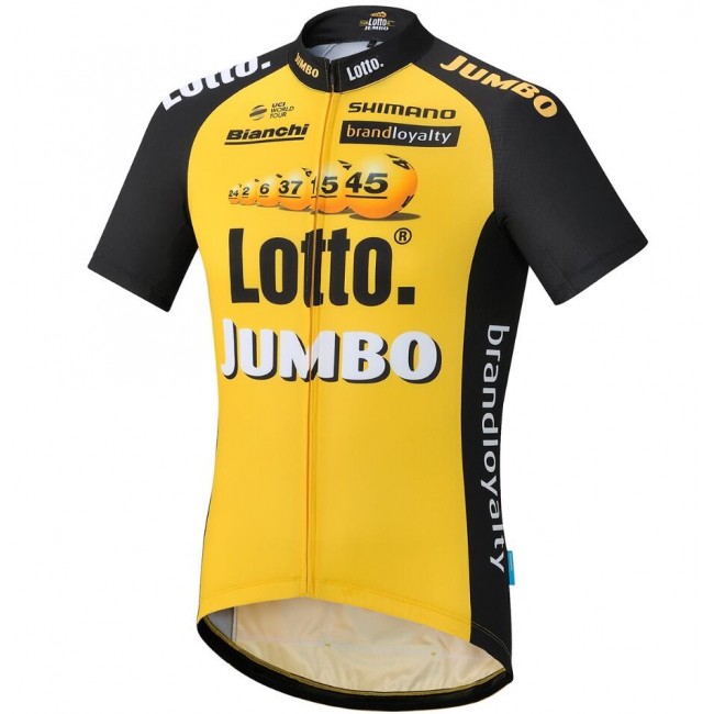 2017 LOTTO JUMBO Radtrikot Kurzarm 919JERV 2017 LOTTO JUMBO Radtrikot Kurzarm 919JERV