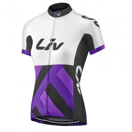 2017 Liv Damen Weiß-lila Radtrikot Kurzarmen 327UGXT 2017 Liv Damen Weiß-lila Radtrikot Kurzarmen 327UGXT