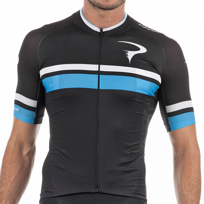 2017 Pinarello Corsa Radtrikot Kurzarm-Schwarz Sky Blau 634VKQI 2017 Pinarello Corsa Radtrikot Kurzarm-Schwarz Sky Blau 634VKQI