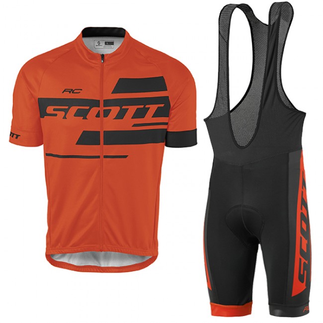 2017 Scott Rc orange Fahrradbekleidung Satz Radtrikot Kurzarm+Kurz Trägerhose 377JJXI 2017 Scott Rc orange Fahrradbekleidung Satz Radtrikot Kurzarm+Kurz Trägerhose 377JJXI