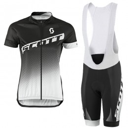 2017 Scott Damen Schwarz Weiß Fahrradbekleidung Satz Radtrikot Kurzarm+Kurz Trägerhose 603UKBE 2017 Scott Damen Schwarz Weiß Fahrradbekleidung Satz Radtrikot Kurzarm+Kurz Trägerhose 603UKBE