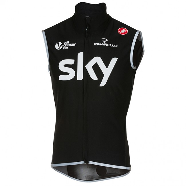 2017 Sky Pro ärmelloses Trikot Schwarz 681HPZN 2017 Sky Pro ärmelloses Trikot Schwarz 681HPZN