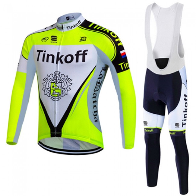 2017 Tinkoff Gelb Fahrradbekleidung Satz Radtrikot Langarm+Lang Trägerhose 496WRLR 2017 Tinkoff Gelb Fahrradbekleidung Satz Radtrikot Langarm+Lang Trägerhose 496WRLR