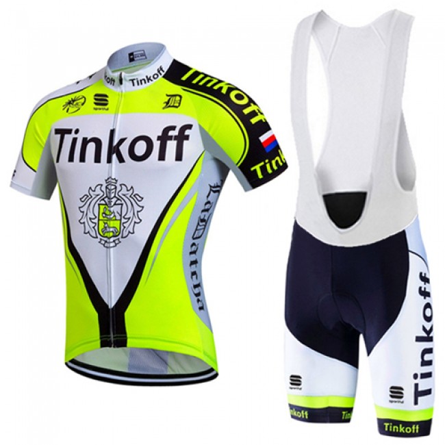 2017 Tinkoff Gelb Fahrradbekleidung Satz Radtrikot Kurzarm+Kurz Trägerhose 726HCHC 2017 Tinkoff Gelb Fahrradbekleidung Satz Radtrikot Kurzarm+Kurz Trägerhose 726HCHC