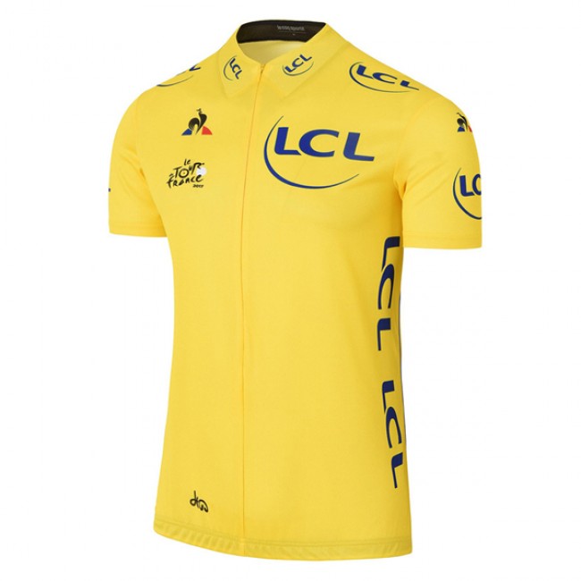 2017 Tour de France Gelb Radtrikot Kurzarm 972PUPW 2017 Tour de France Gelb Radtrikot Kurzarm 972PUPW